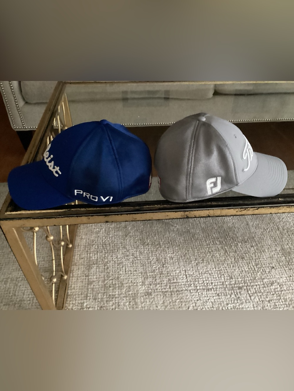 Titleist Script Performance Caps - Blue & Gray - Picture 2 of 6